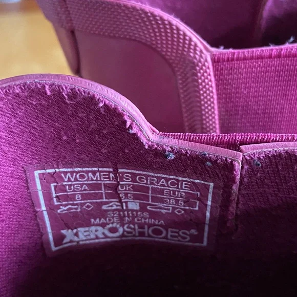 Fuchsia Barefoot Rain Boots - Picture 3 of 5